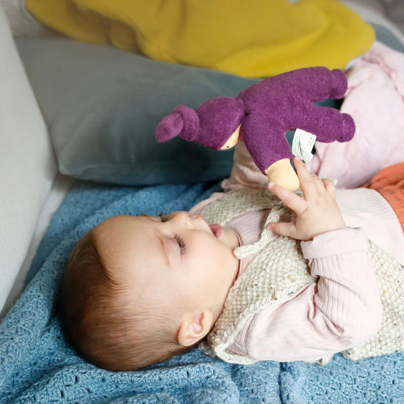 Organic Terry Doll, Nanchen First Doll - Alder & Alouette