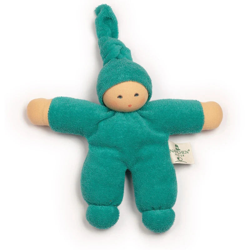 Organic Terry Doll, Nanchen First Doll - Alder & Alouette