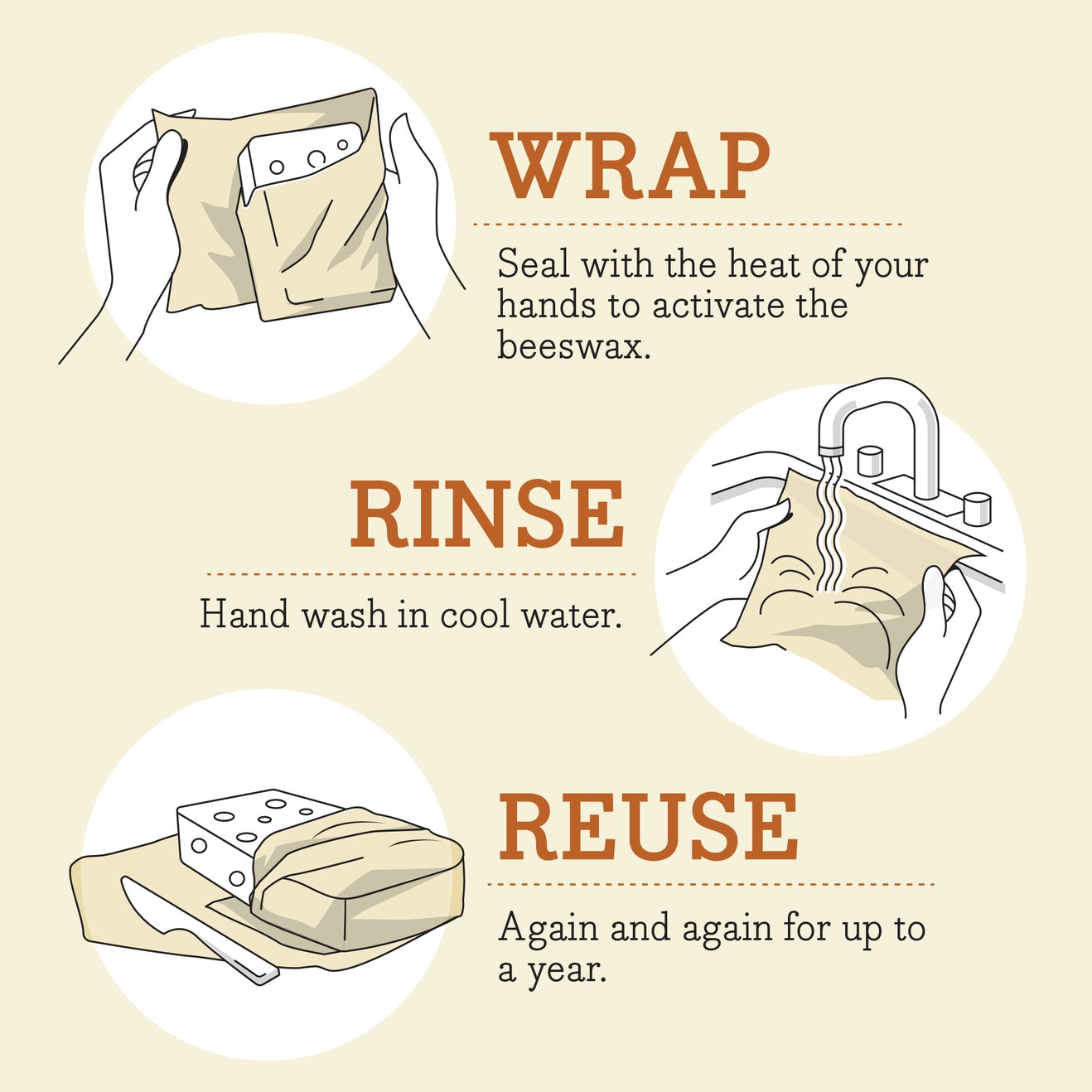 Bee's Wrap® | Vegan Sandwich Wrap | Food Wrap