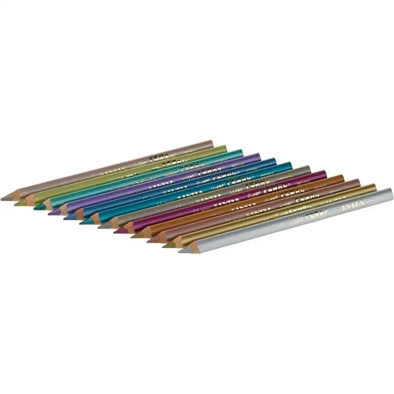 Metallic Colored Pencils Open Stock – Single Artist Quality Colored Pencils