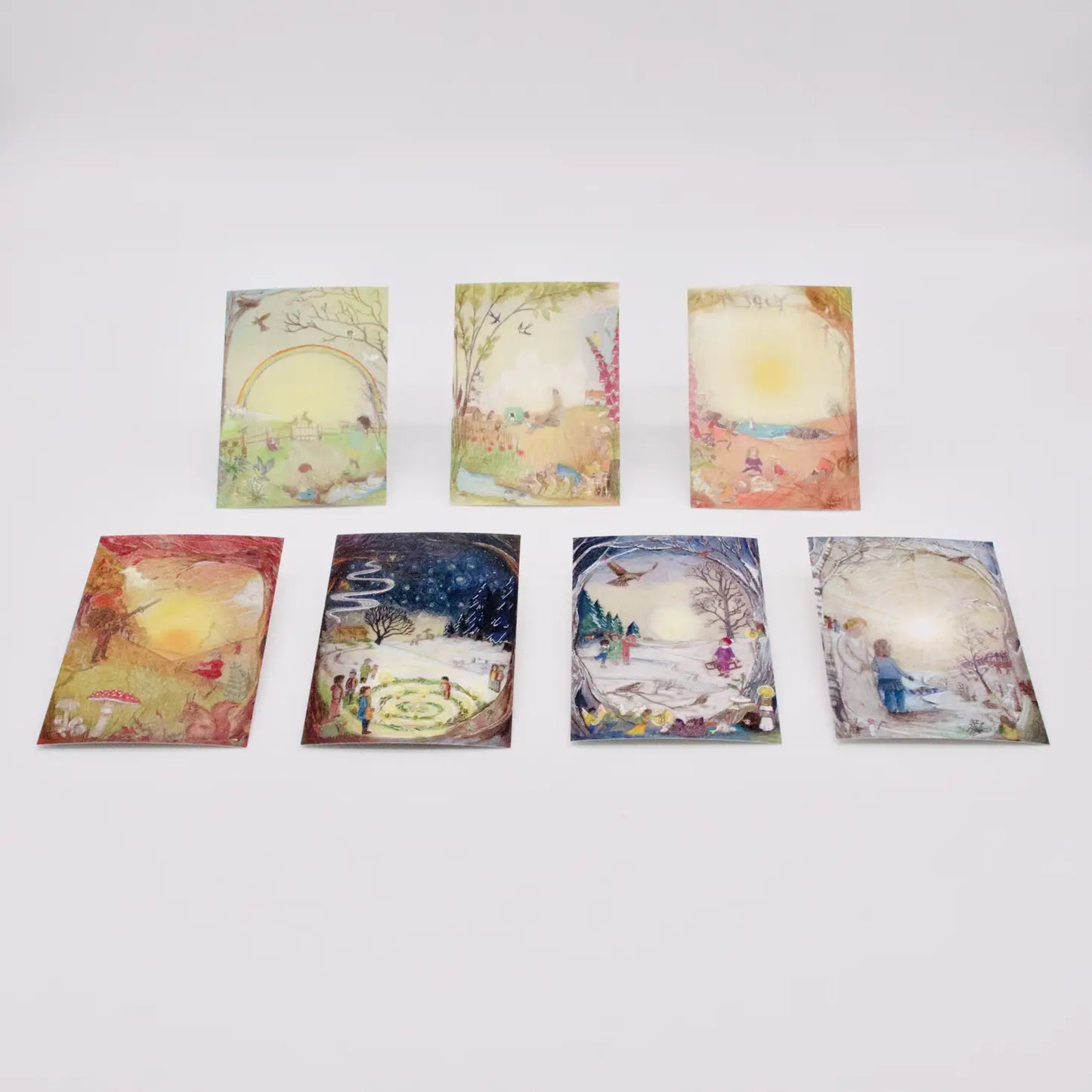 Seasonal Postcard Set - Alder & Alouette