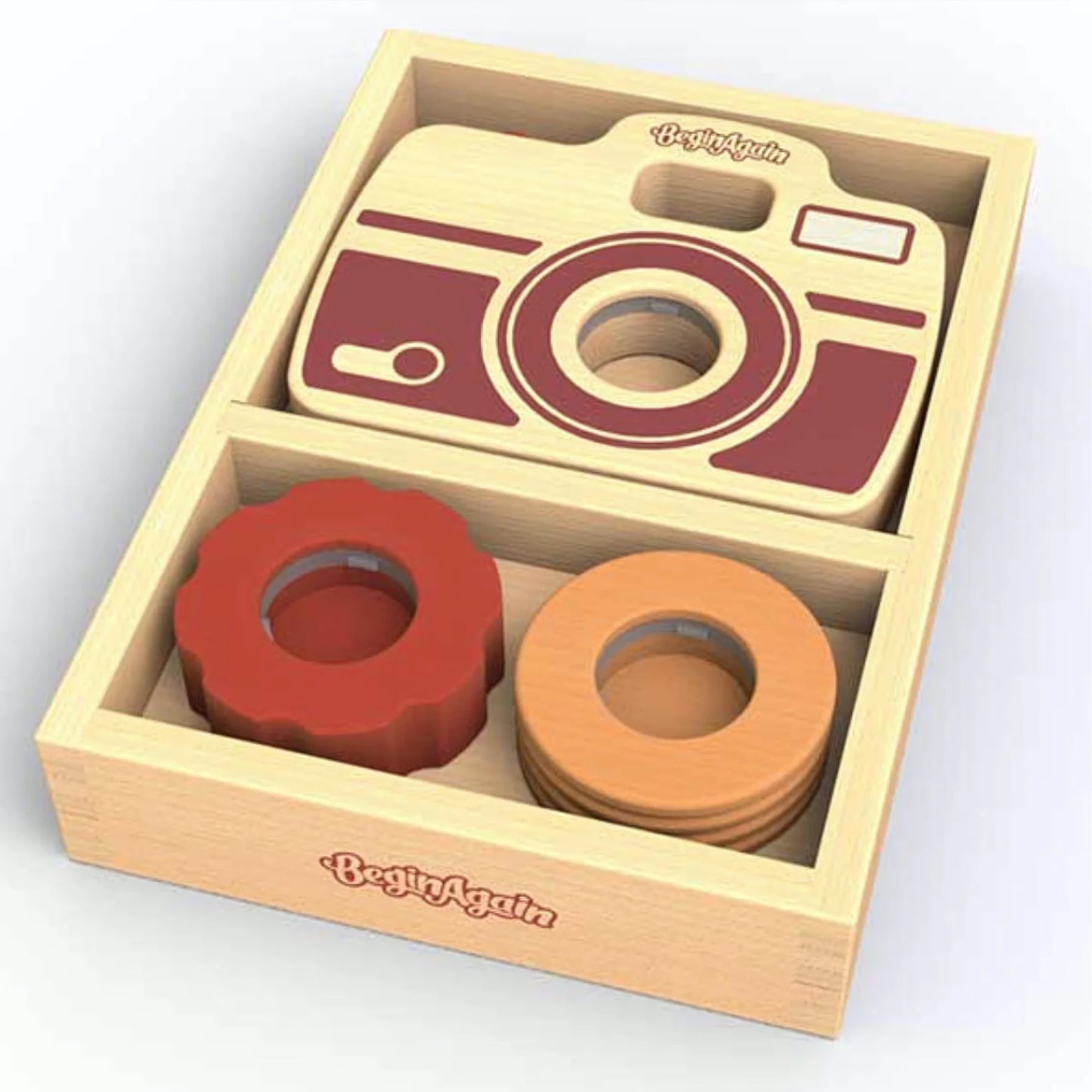 Wooden Toy Camera | Pretend Camera | Toddler Toy
