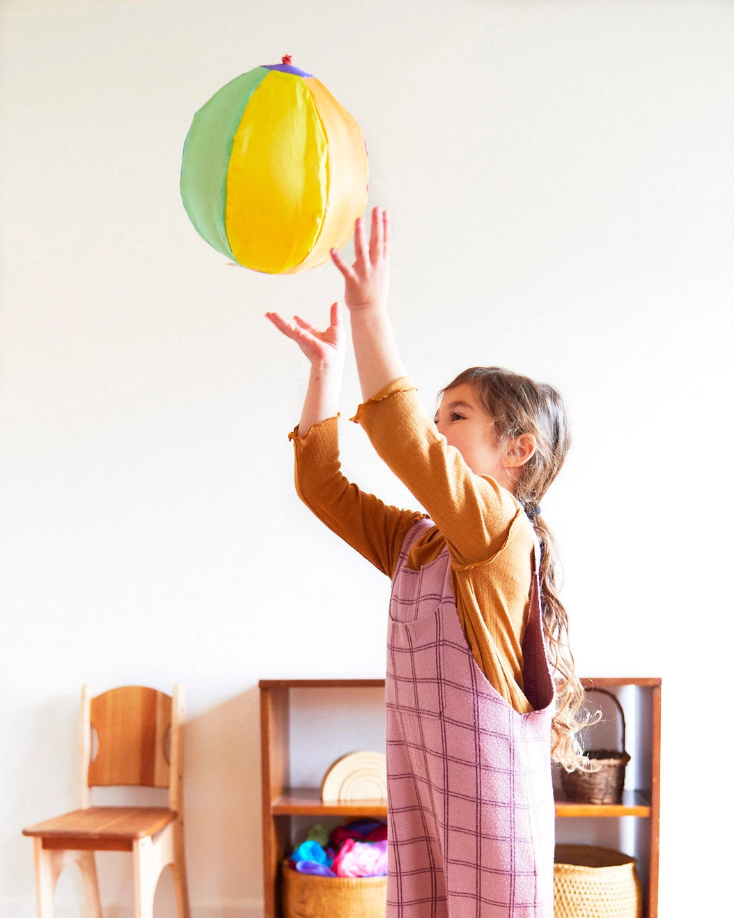 Rainbow Balloon Ball by Sarah’s Silks