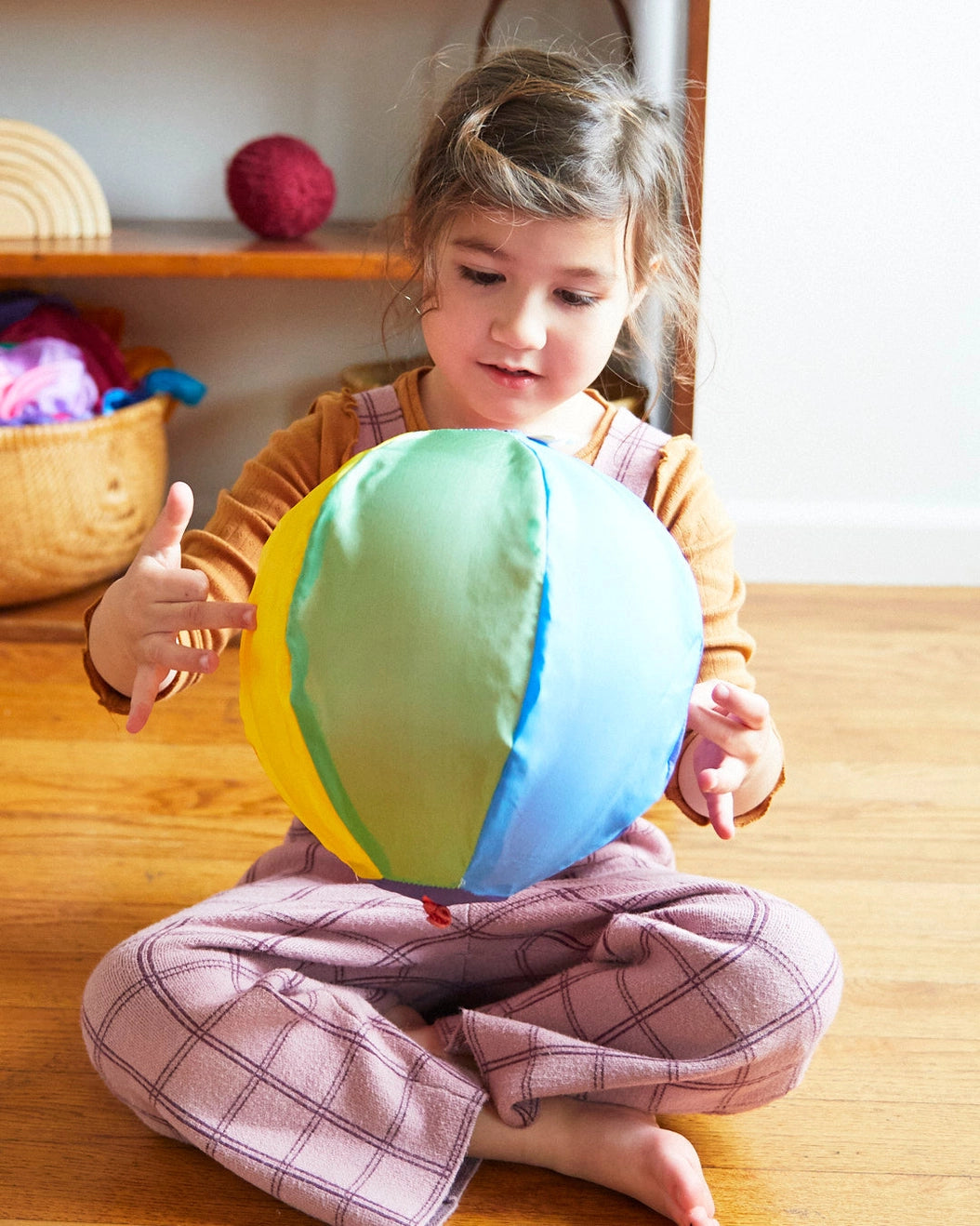 Rainbow Balloon Ball by Sarah’s Silks