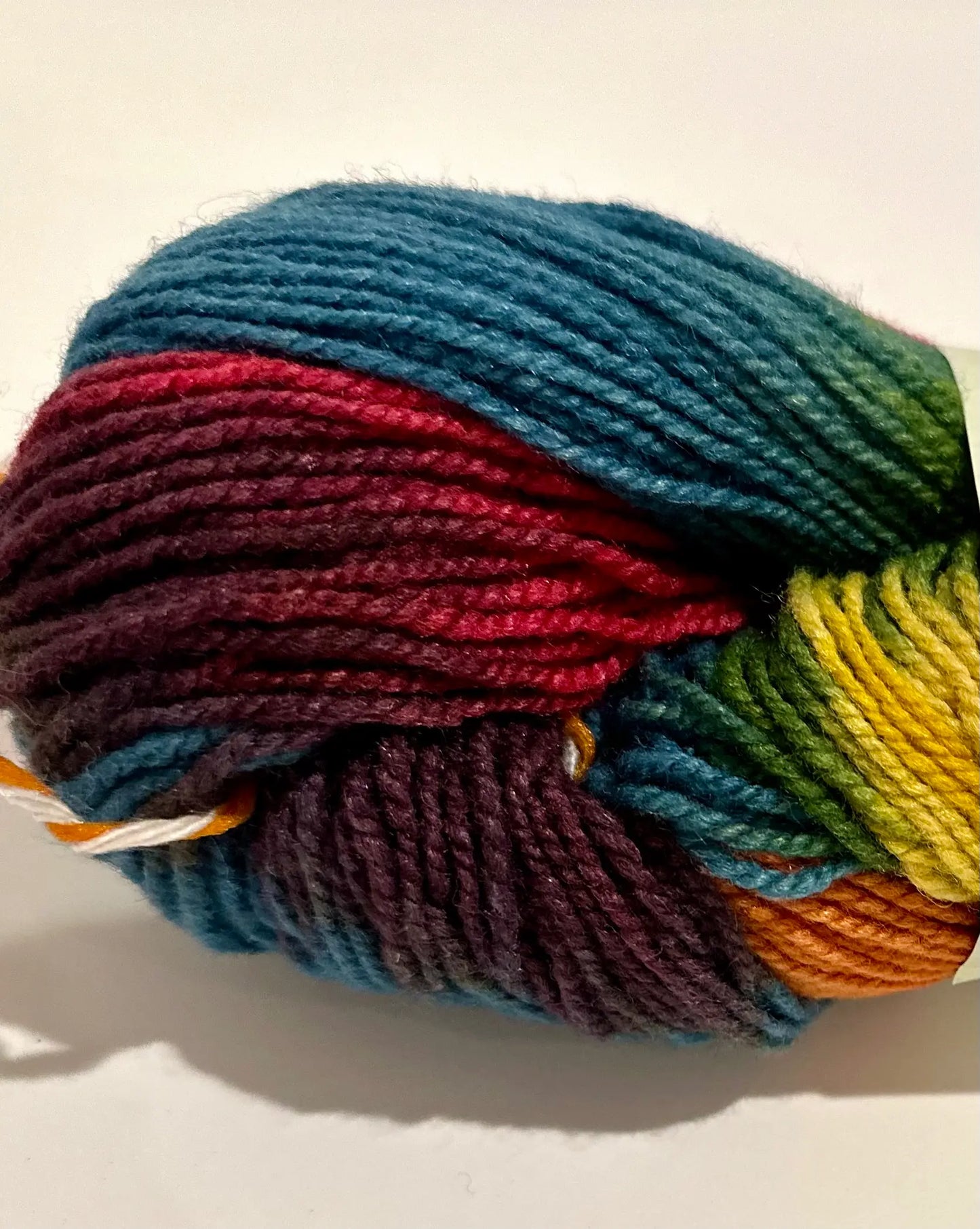 Filges 2-Thread, Plant-dyed Rainbow Yarn - Alder & Alouette
