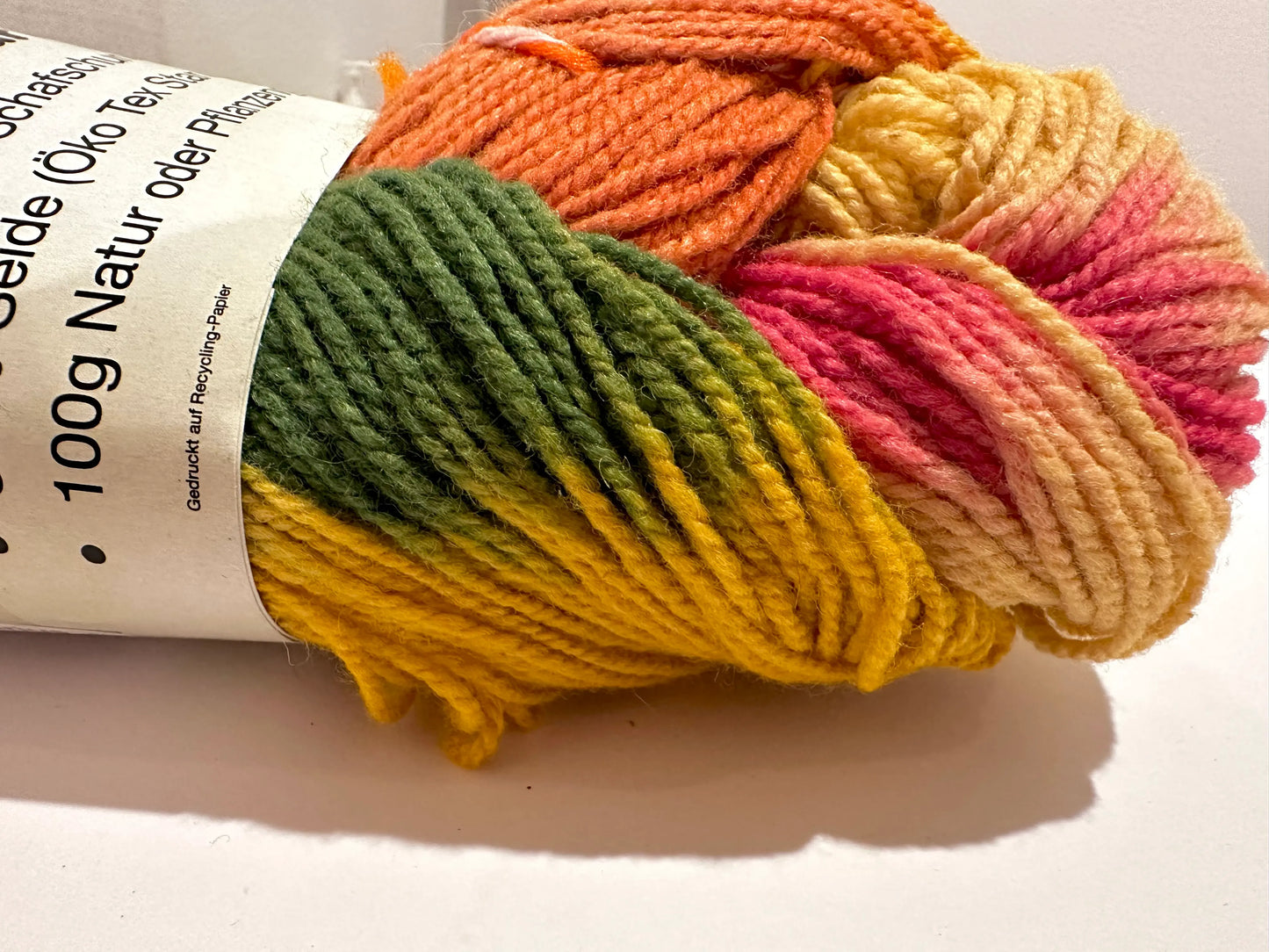 Filges 2-Thread, Plant-dyed Rainbow Yarn - Alder & Alouette
