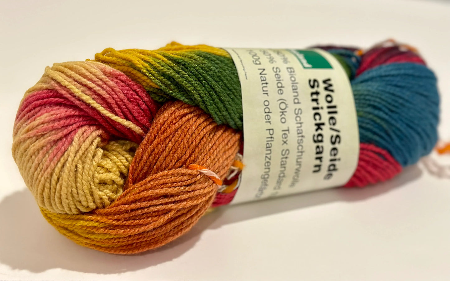 Filges 2-Thread, Plant-dyed Rainbow Yarn - Alder & Alouette