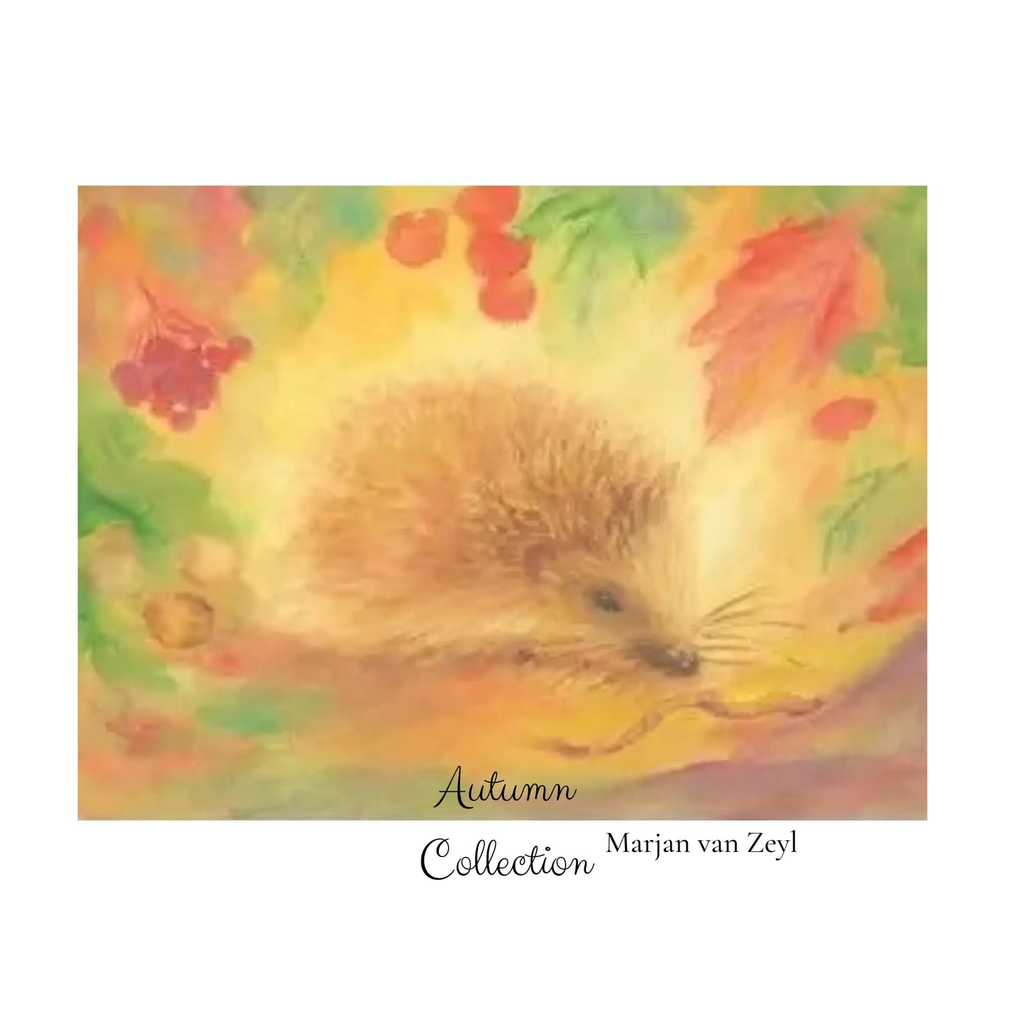 Marjan van Zeyl Postcards, Autumn - Alder & Alouette