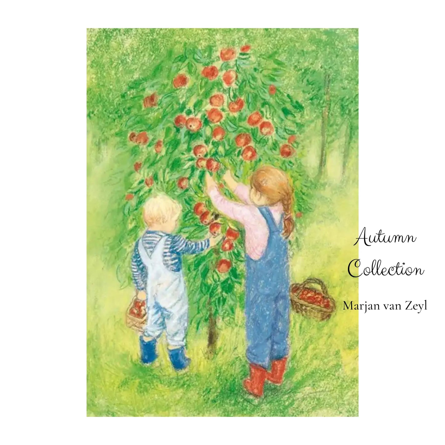 Marjan van Zeyl Postcards, Autumn - Alder & Alouette