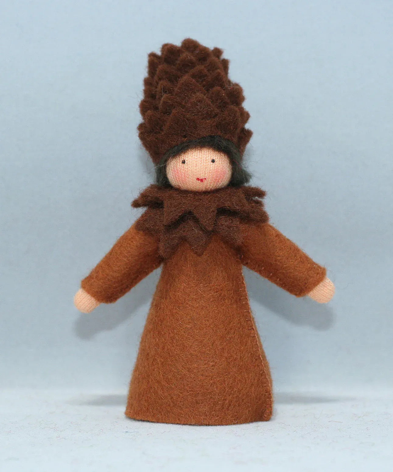 Zinnia Flower Fairy Felt Dolls - Alder & Alouette