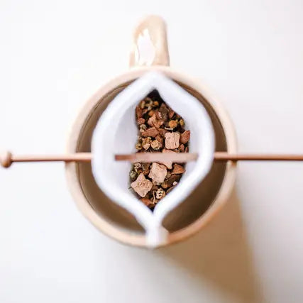 Reusable Tea Bags - GOTS Organic Cotton Tea Bags, 3-Pack - Alder & Alouette