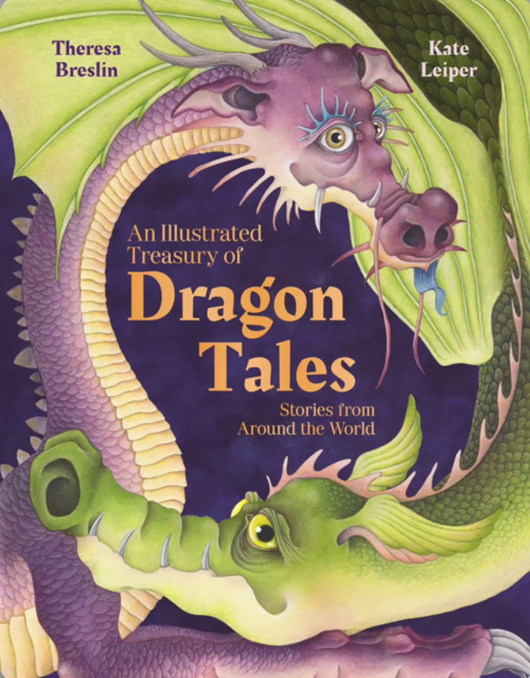 An Illustrated Treasury of Dragon Tales Theresa Breslin Kate Leiper