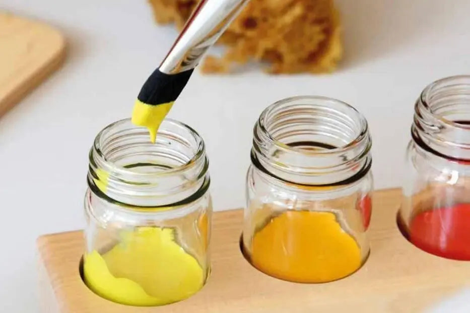 Paint Jars with Lids, 50mL/100mL - Alder & Alouette