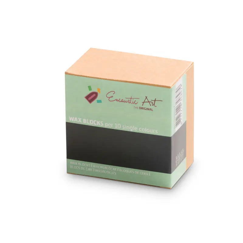 Encaustic Wax Blocks 10 pieces, Single Colors