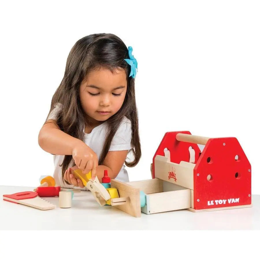 Le Toy Van Wooden Toy Tool Box | Pretend Play - Alder & Alouette