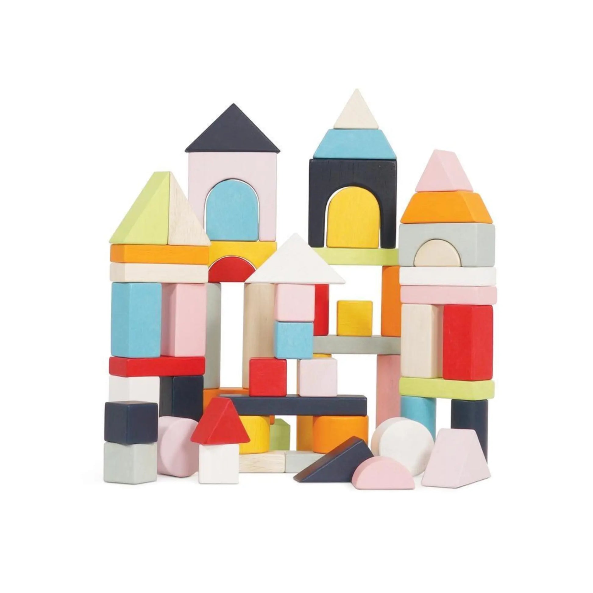 Sustainable Wooden Blocks Toddlers + Preschoolers - Alder & Alouette