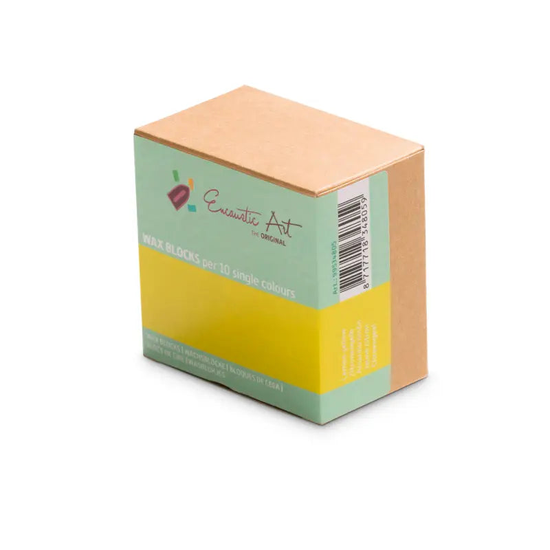 Encaustic Wax Blocks 10 pieces, Single Colors