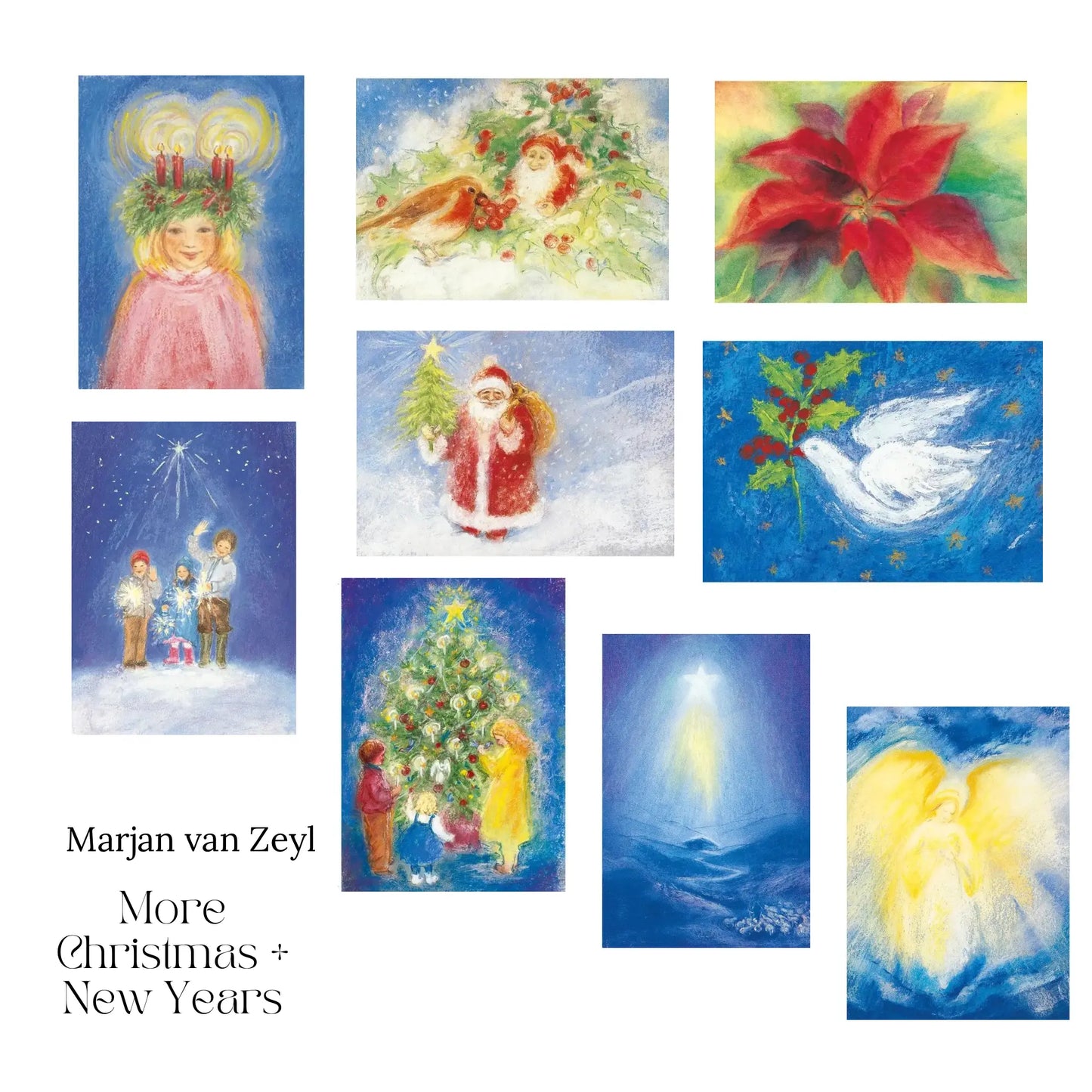 Marjan van Zeyl Postcards, Autumn - Alder & Alouette