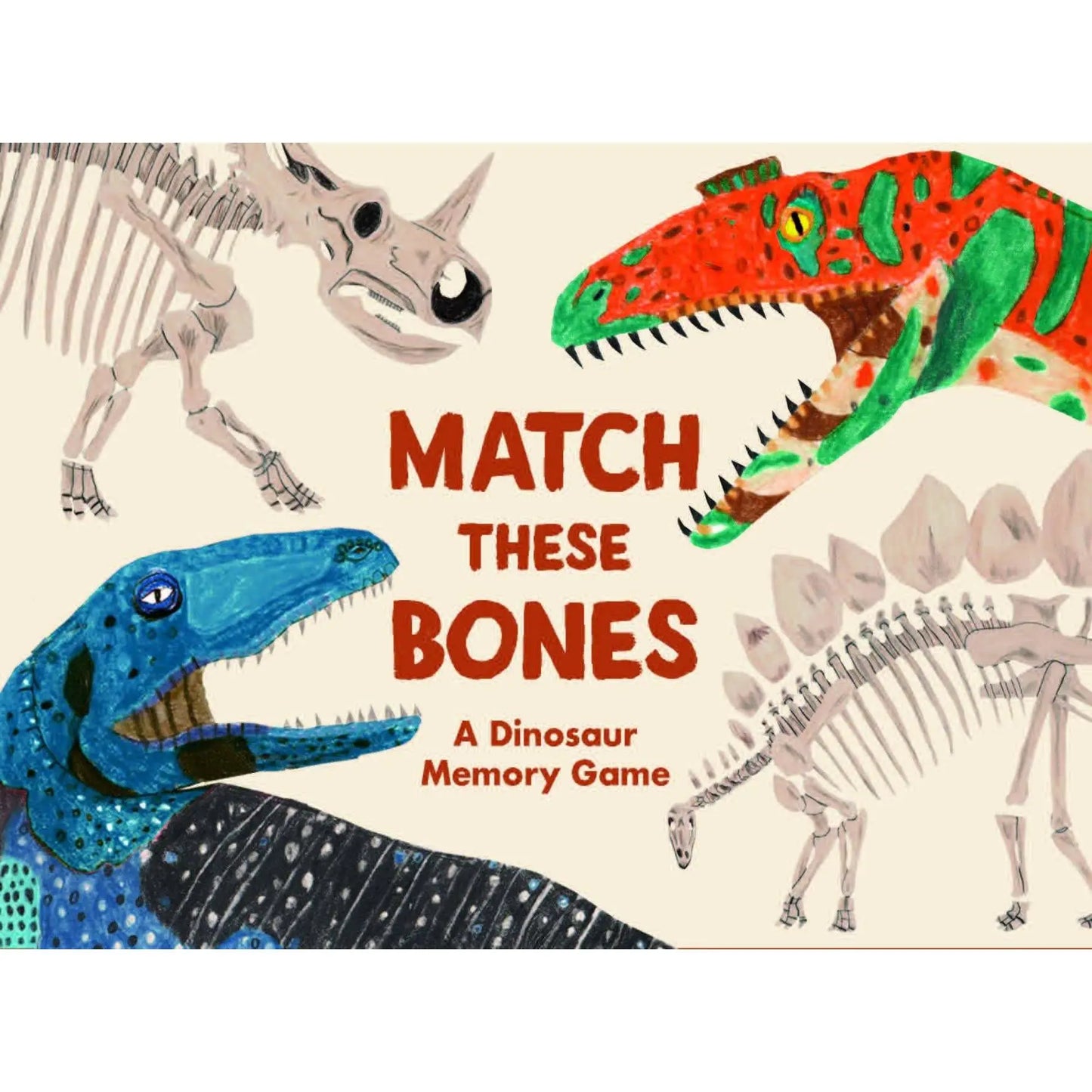 Match These Bones: A Dinosaur Memory Game