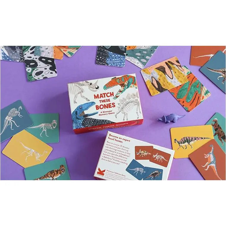 Match These Bones: A Dinosaur Memory Game