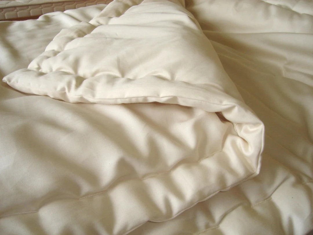 Certified Organic Wool Comforter – Natural Temperature Control