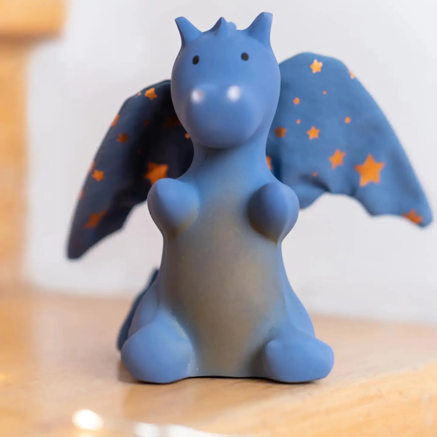 Organic Baby Dragon Teething Toy with Crinkle Wings – Alder & Alouette