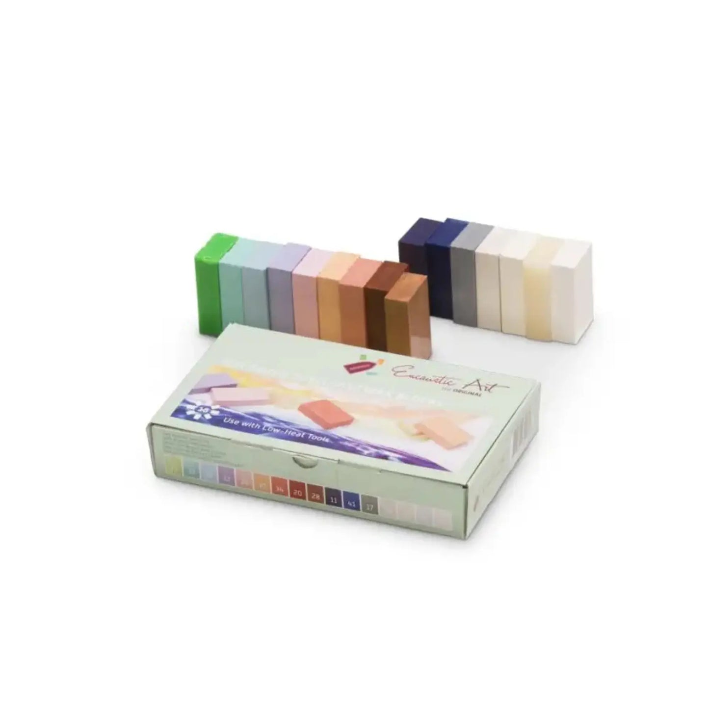 Encaustic Wax Blocks, Assorted Color Sets - Alder & Alouette