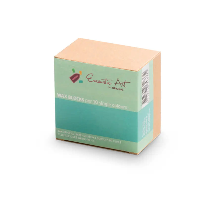 Encaustic Wax Blocks 10 pieces, Single Colors