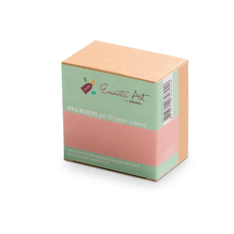 Encaustic Wax Blocks 10 pieces, Single Colors