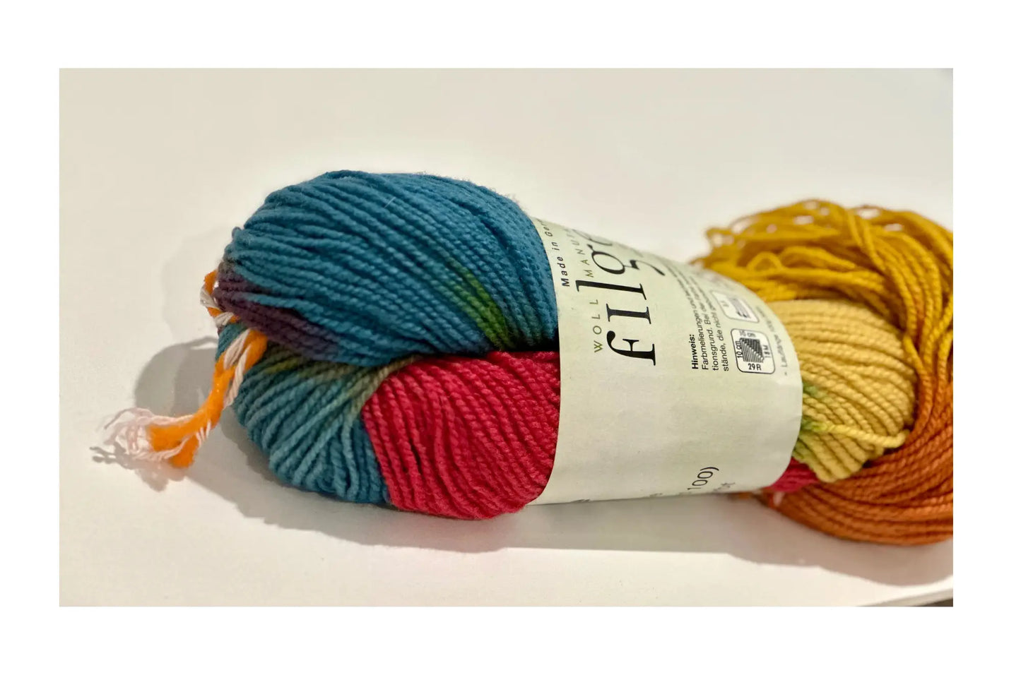 Organic Wool & Silk Plant Dyed Rainbow Yarn - Alder & Alouette