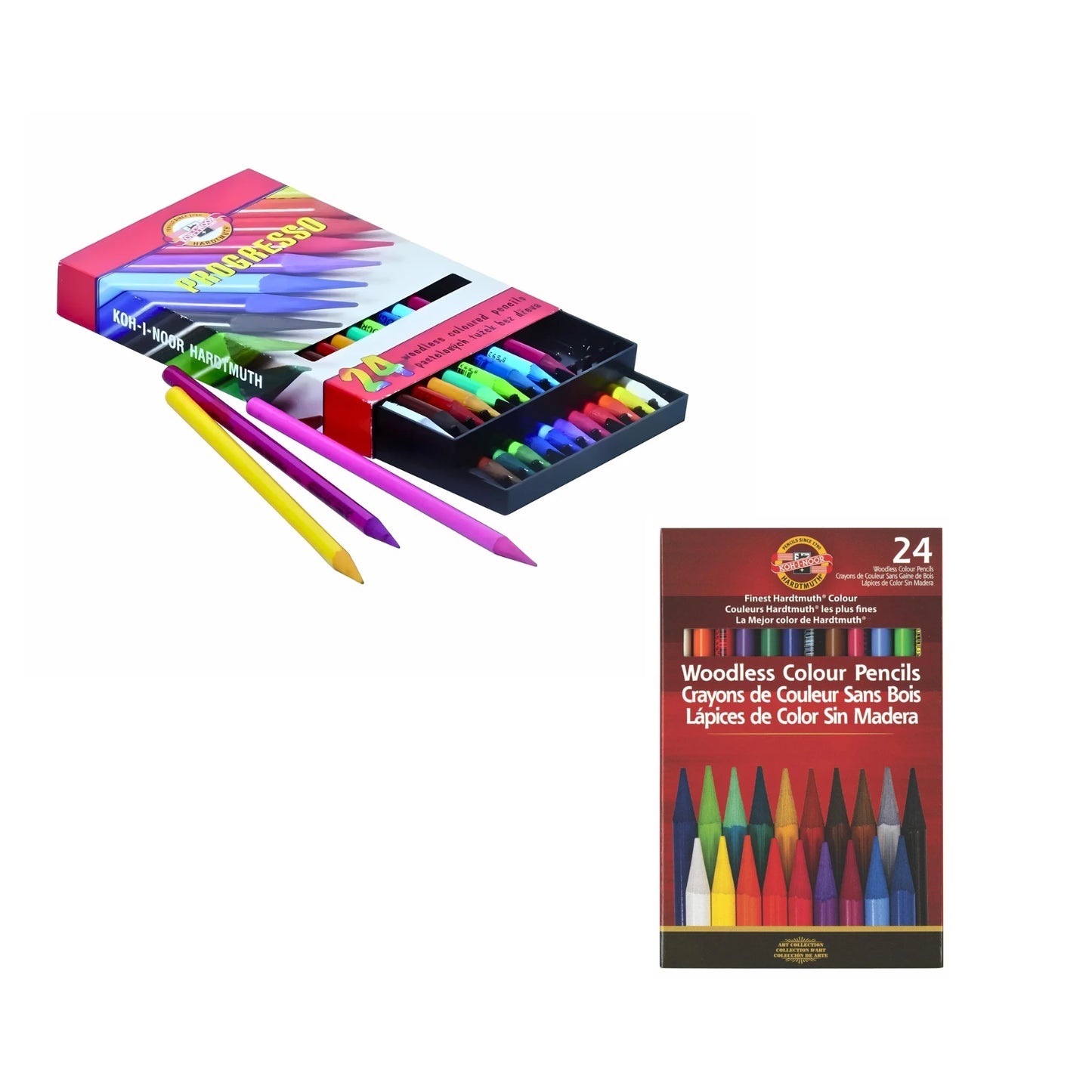 Koh-I-Noor Woodless Colored Pencils Vibrant Layering- Alder & Alouette