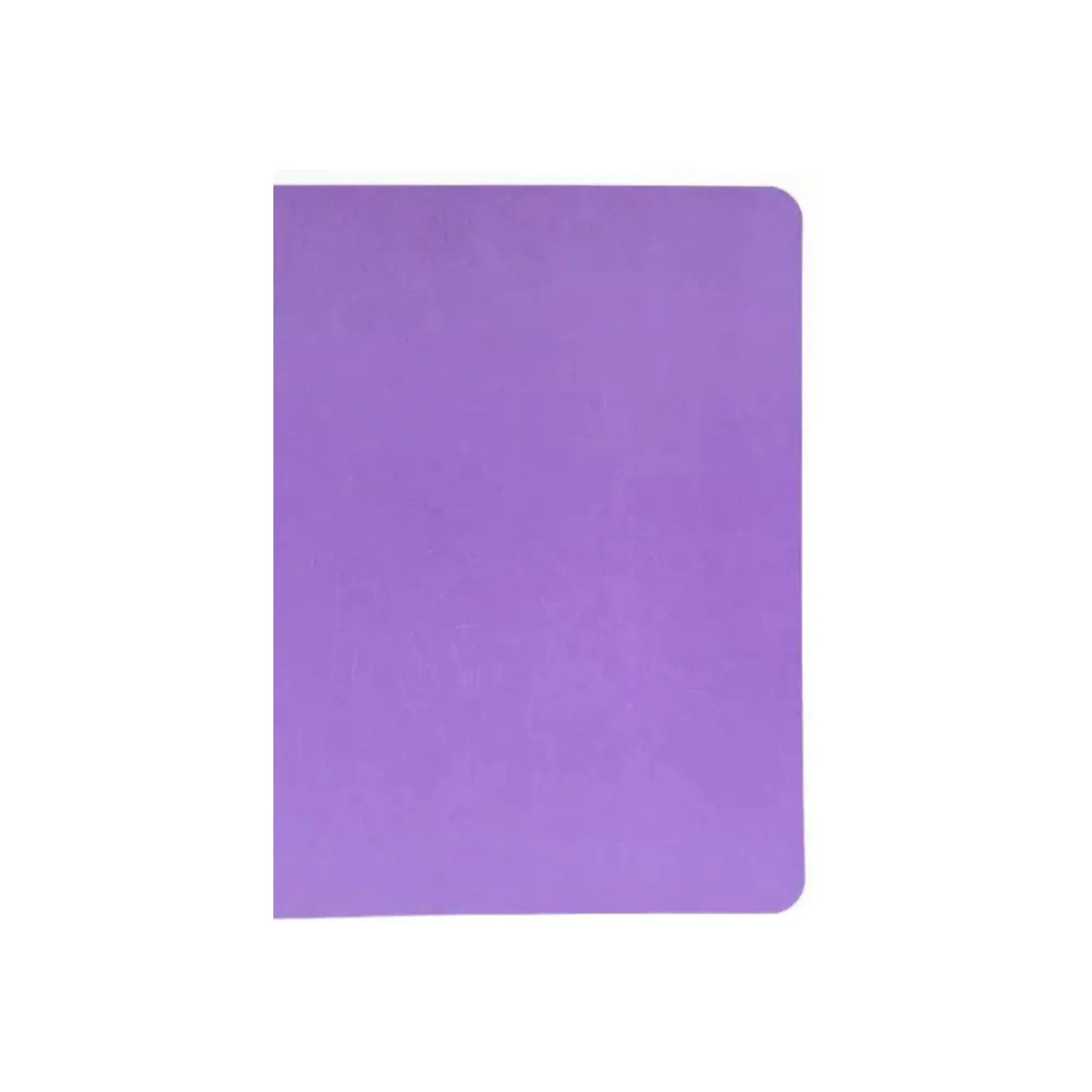 Purple Waldorf Main Lesson Book Cover on white background