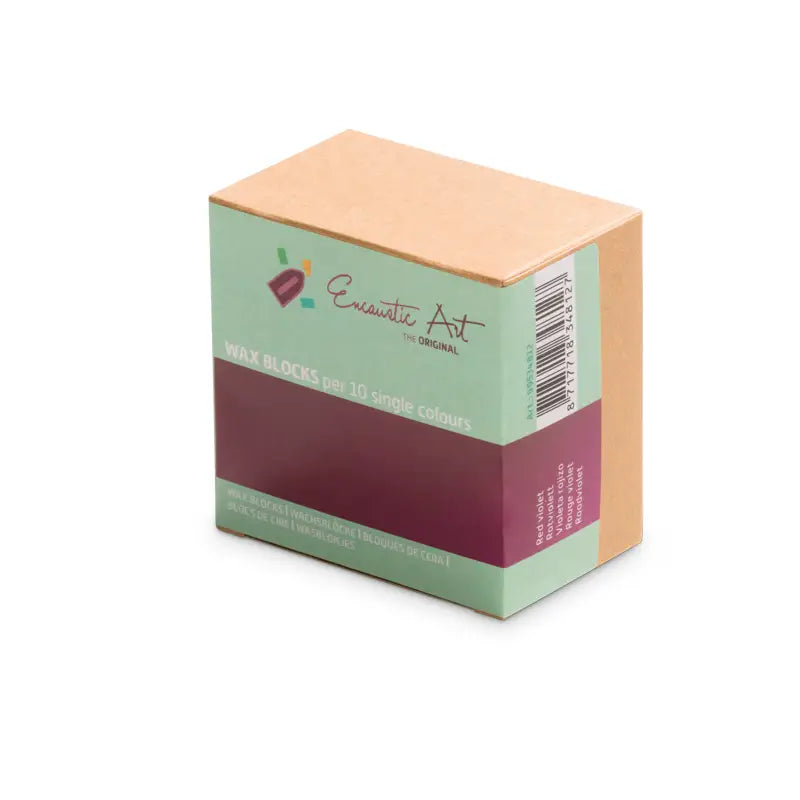 Encaustic Wax Blocks 10 pieces, Single Colors