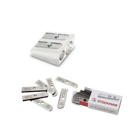 Stockmar Metal Dual Pencil Sharpener – Alder & Alouette