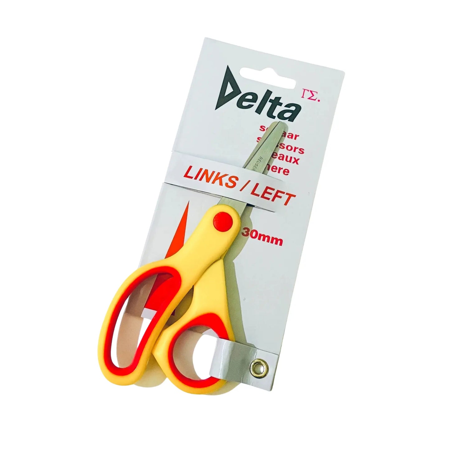 Left-Handed School Scissors – Soft Grip & Metal (plastic-free) Options