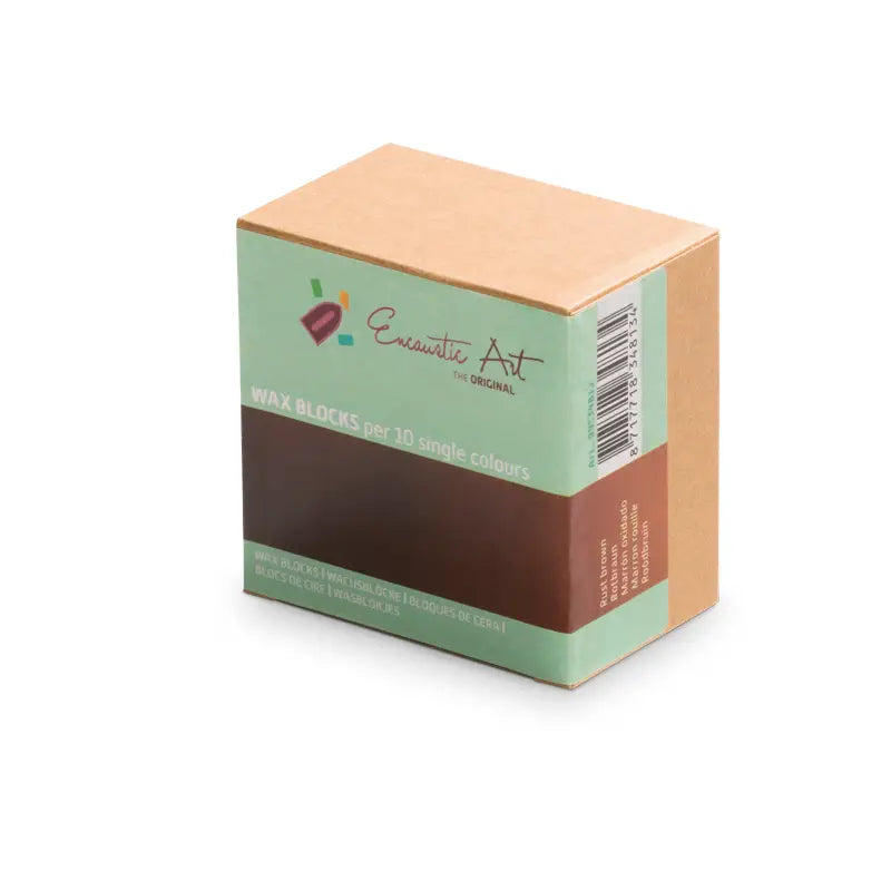 Encaustic Wax Blocks 10 pieces, Single Colors