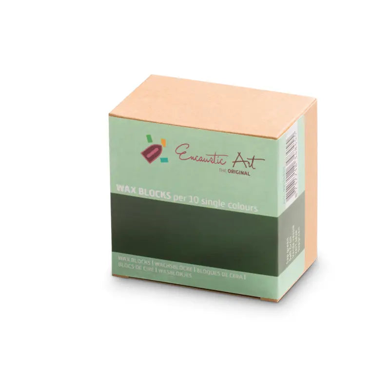Encaustic Wax Blocks 10 pieces, Single Colors