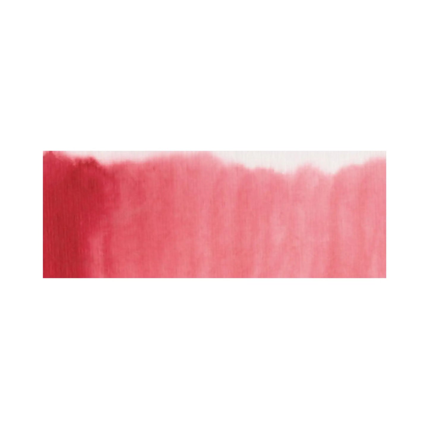 Carmine Red Stockmar Watercolor Paint Color Swatch from dark to light