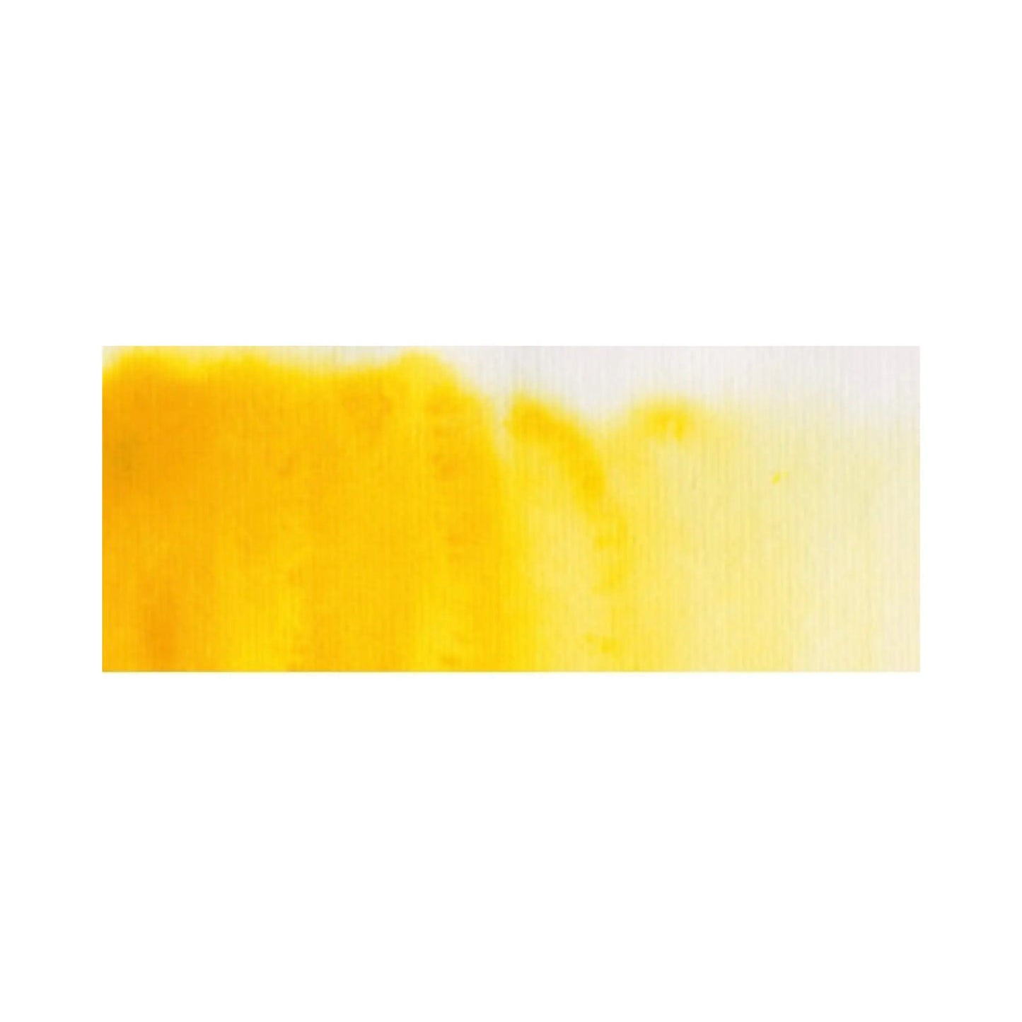 Golden Yellow Stockmar Watercolor Paint Color Swatch from dark to light