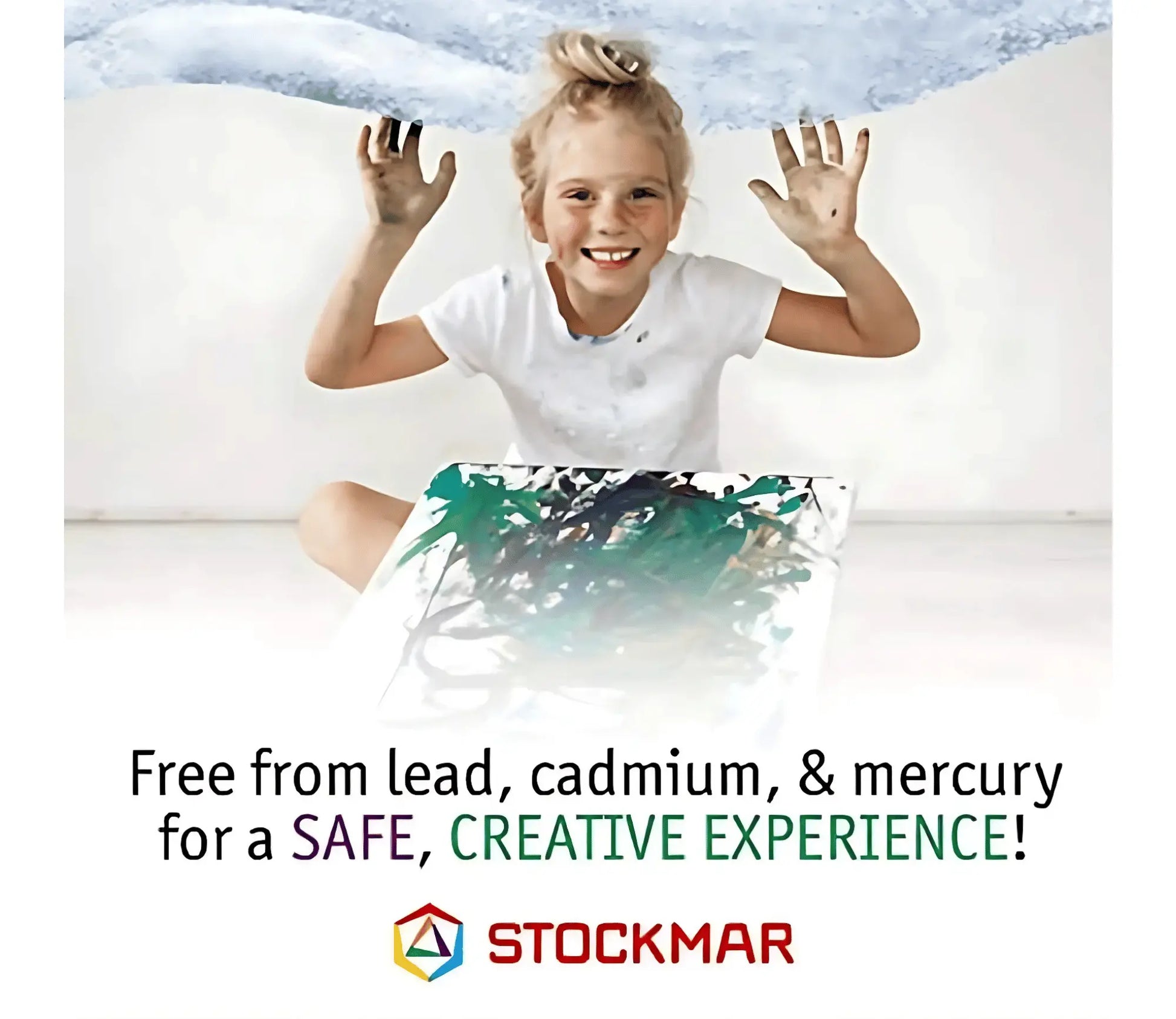 Stockmar Opaque Paint 12 Colors with Palette, brush - Alder & Alouette