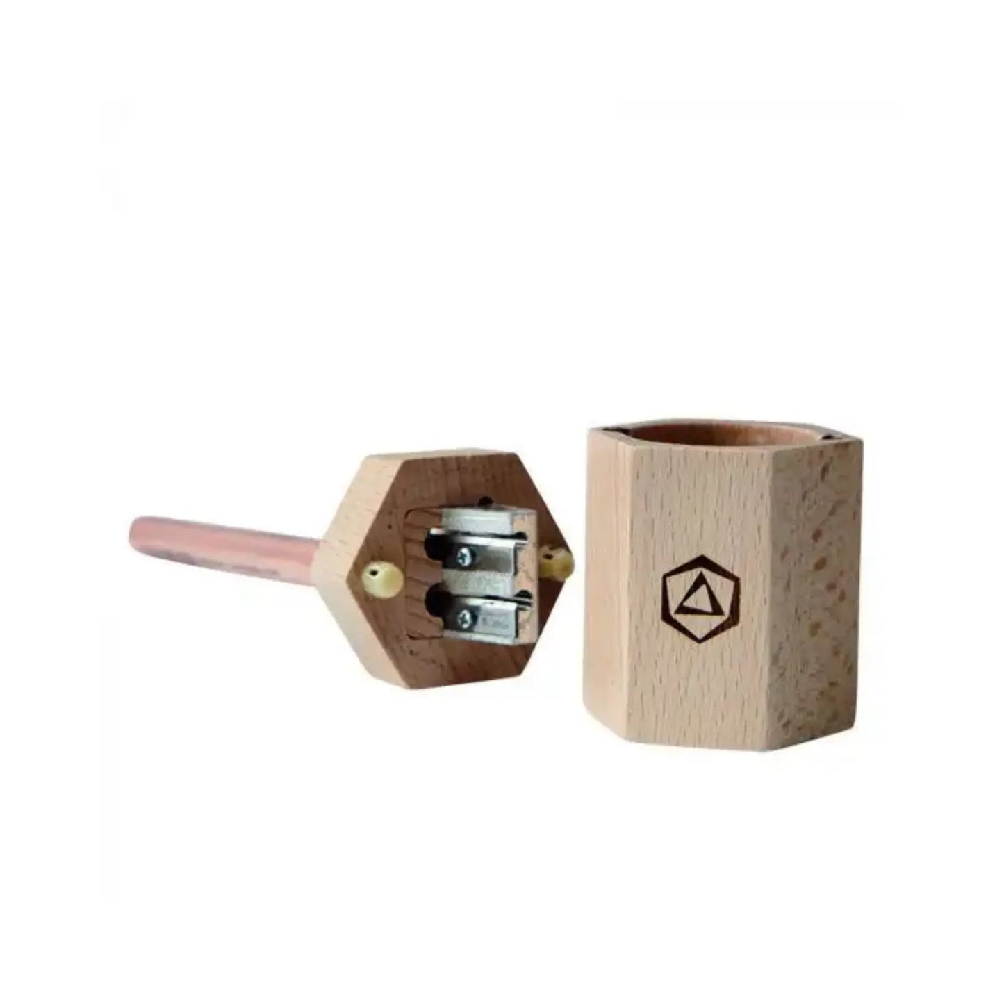 Stockmar Dual Wooden Pencil Sharpener - Alder & Alouette