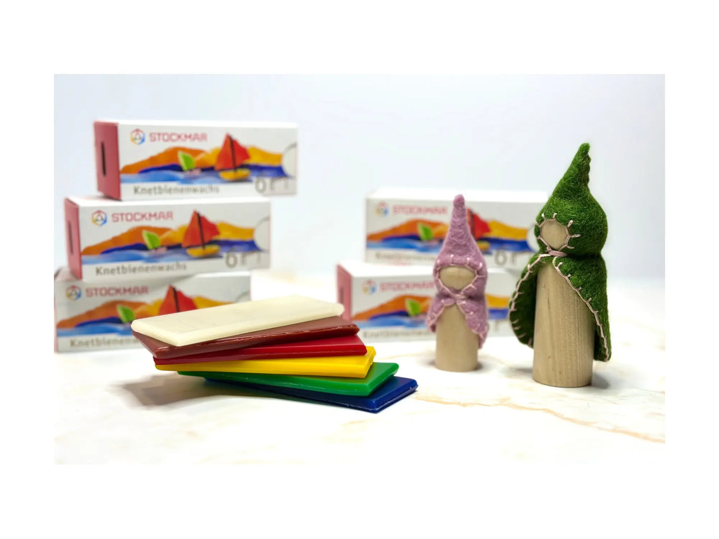 Stockmar Modeling Wax in 6, 12, 15 Assorted Colors - Alder & Alouette