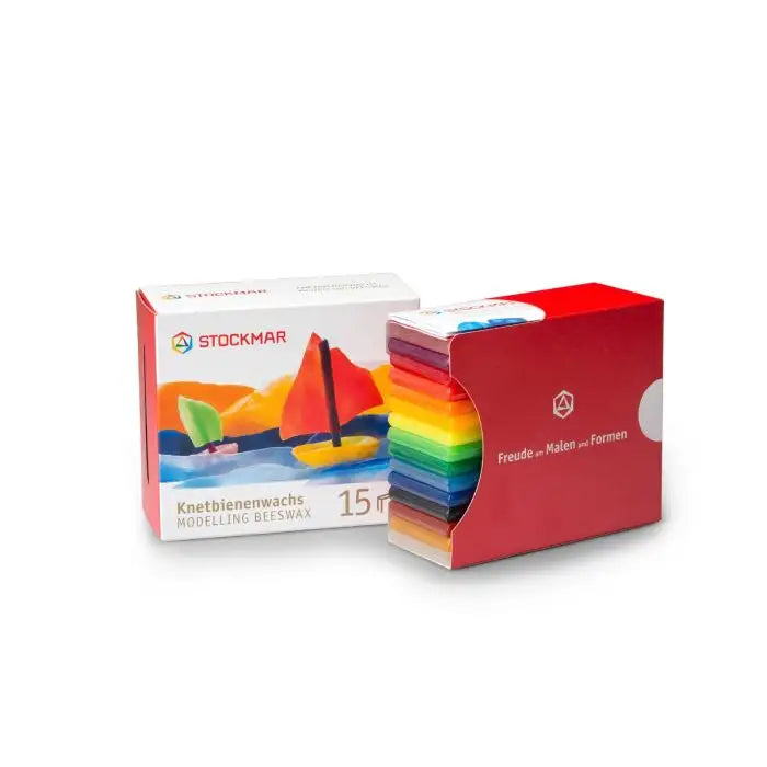 Stockmar Modeling Wax in 6, 12, 15 Assorted Colors - Alder & Alouette