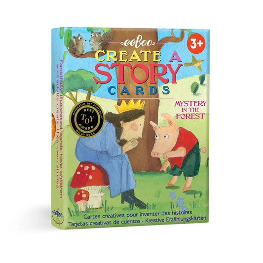 eeBoo storytelling cards for kids: Mystery in the Forest