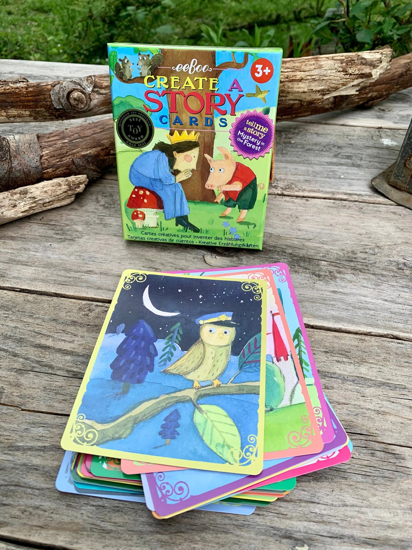 eeBoo Storytelling Cards: Mystery in the Forest - Alder & Alouette