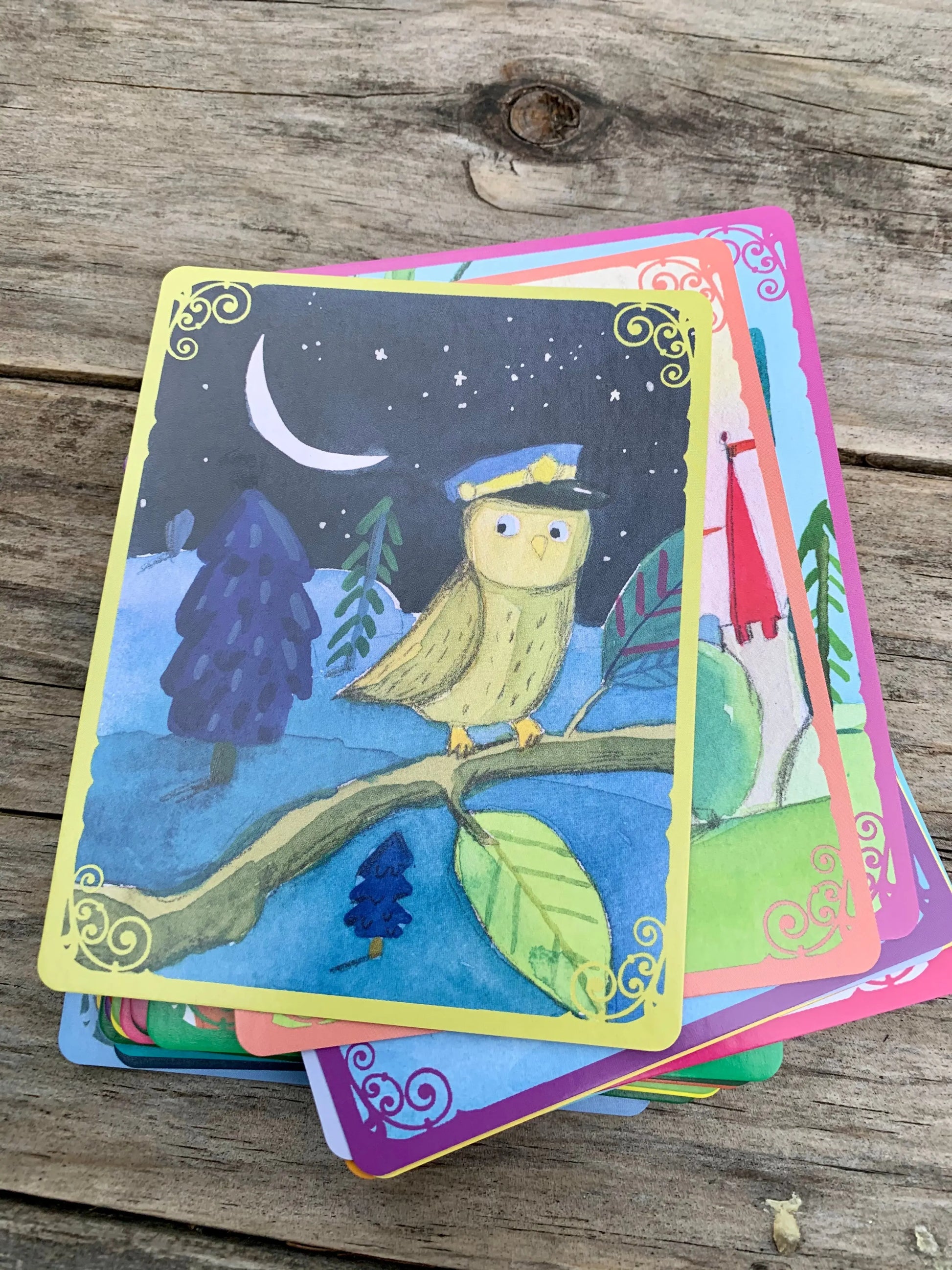 eeBoo storytelling cards for kids: Mystery in the Forest