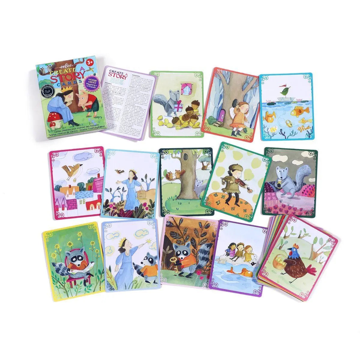 eeBoo Storytelling Cards: Mystery in the Forest - Alder & Alouette