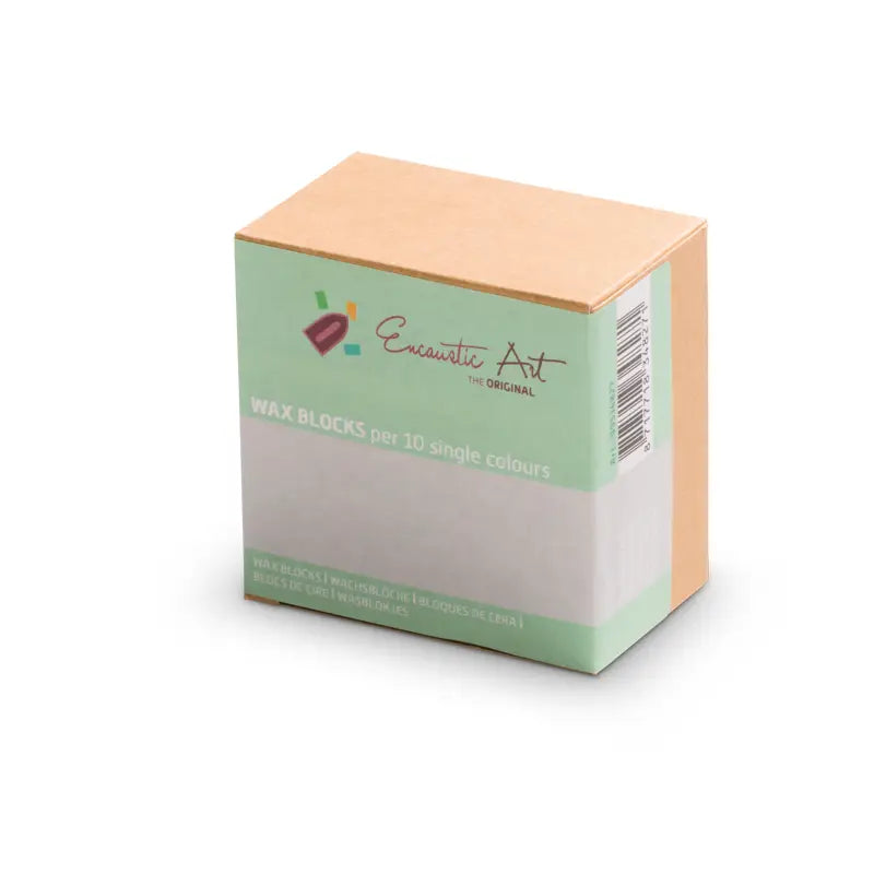 Encaustic Wax Blocks 10 pieces, Single Colors
