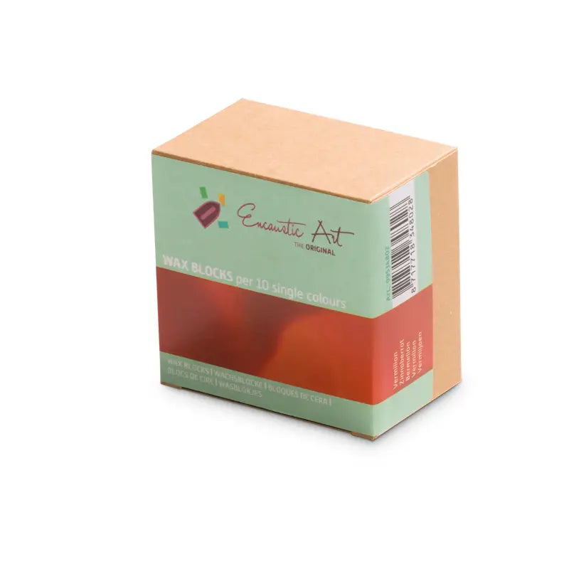 Encaustic Wax Blocks 10 pieces, Single Colors
