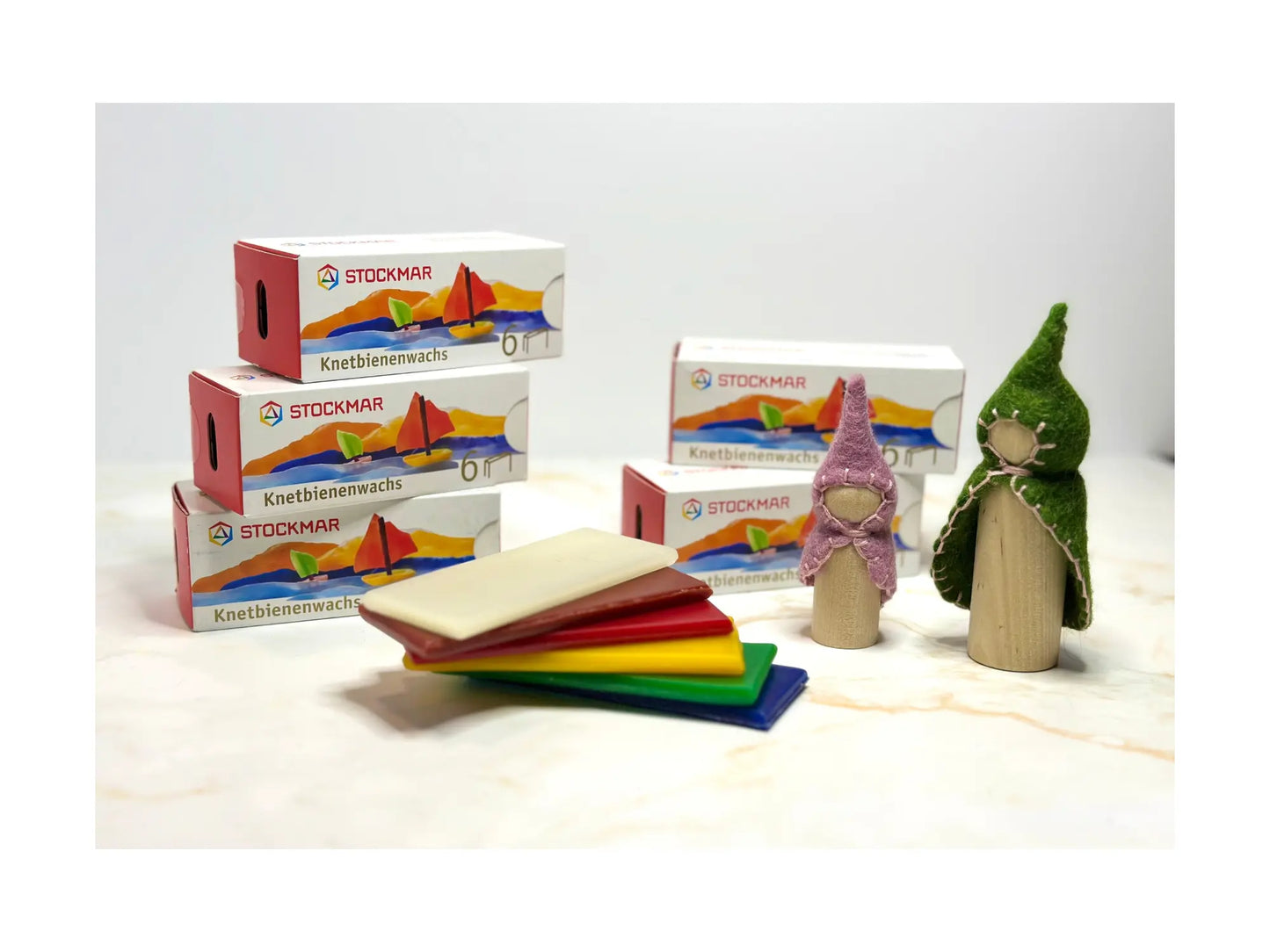 Stockmar Modeling Wax in 6, 12, 15 Assorted Colors - Alder & Alouette